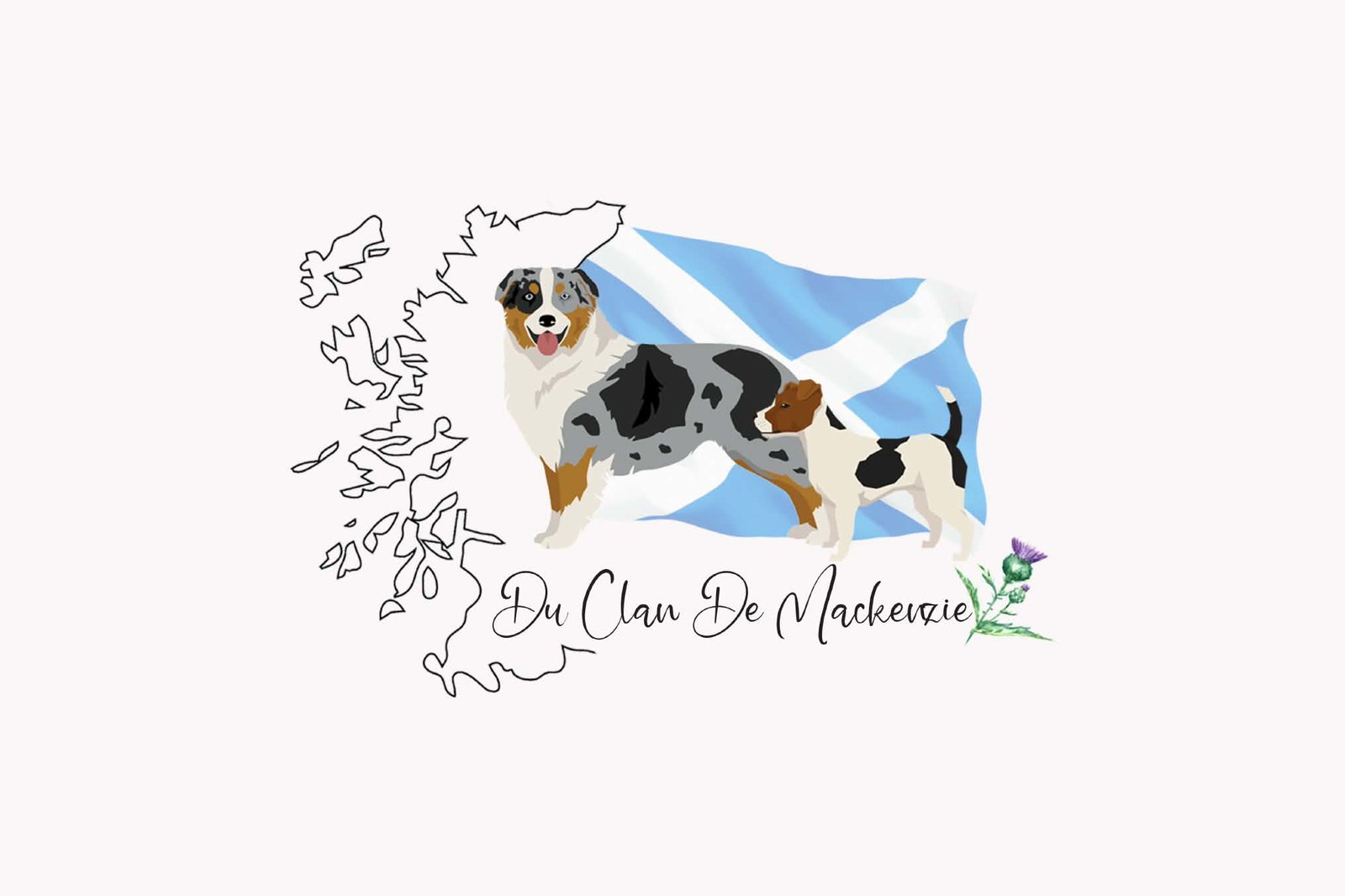 Blason officiel et Sceau de l'Élevage du Clan de Mackenzie